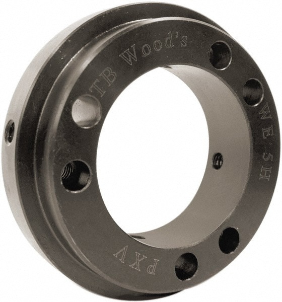 Flexible Bushed Coupling Hub: Steel, 0.8